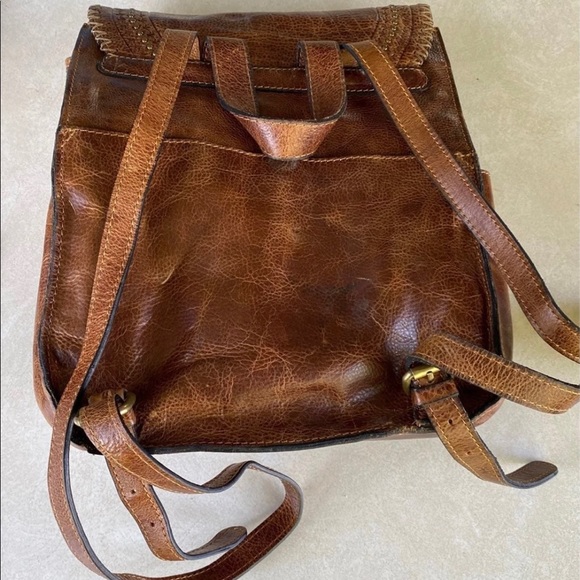Patricia Nash leather backpack purse - Picture 2 of 4